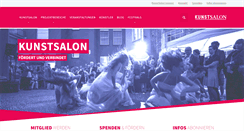 Desktop Screenshot of kunstsalon.de